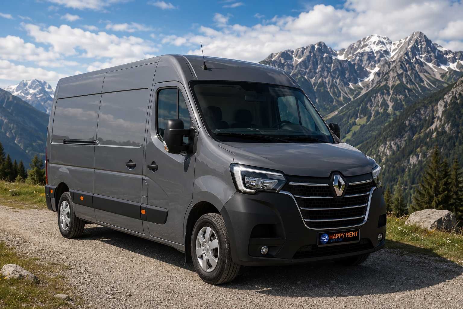 Renault Master dostawczy L3H2 - średni limit dobowy 500 km